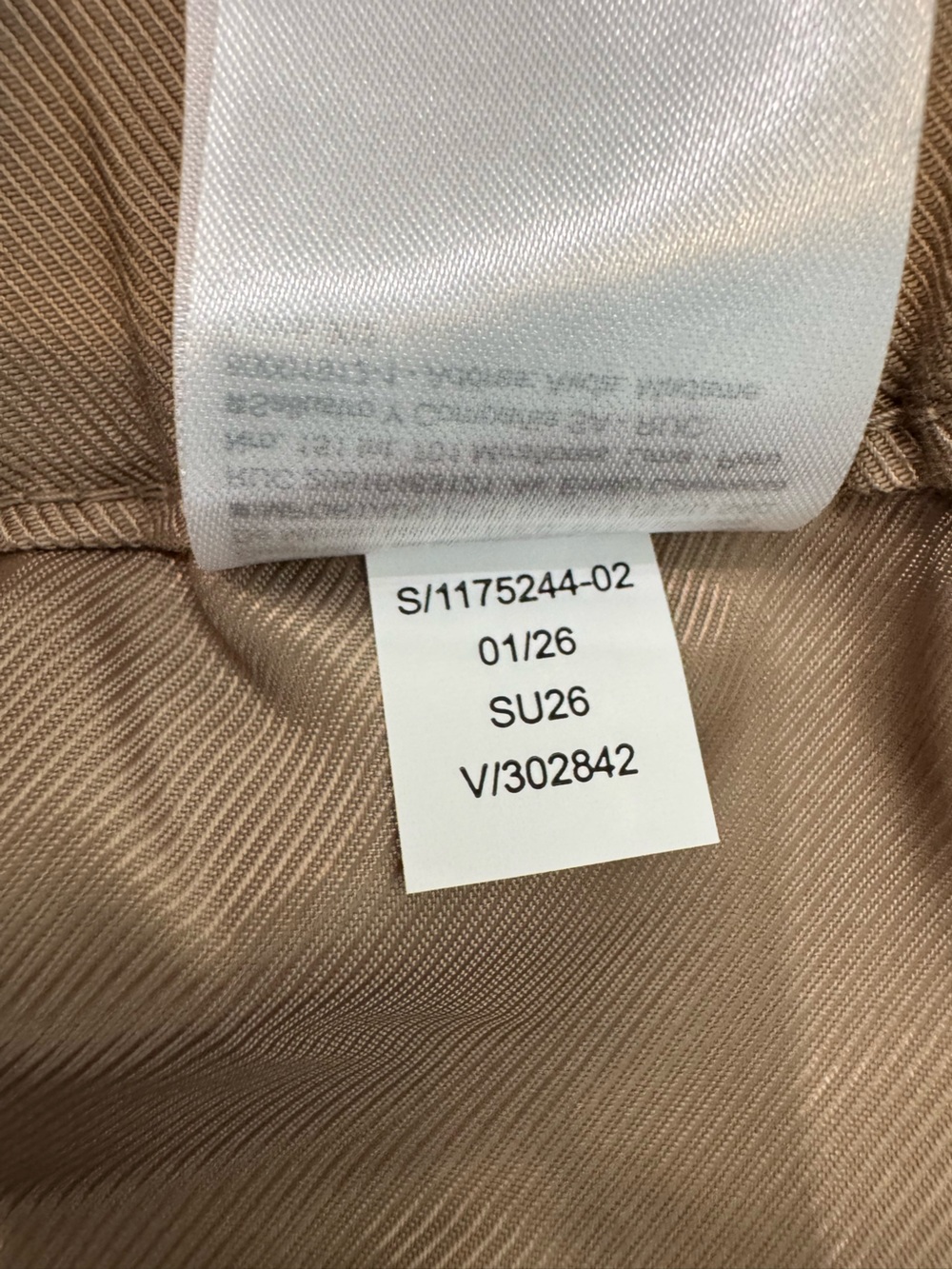 NWT Banana Republic Wide Leg Utility Pants Tan - Picture 11 of 13